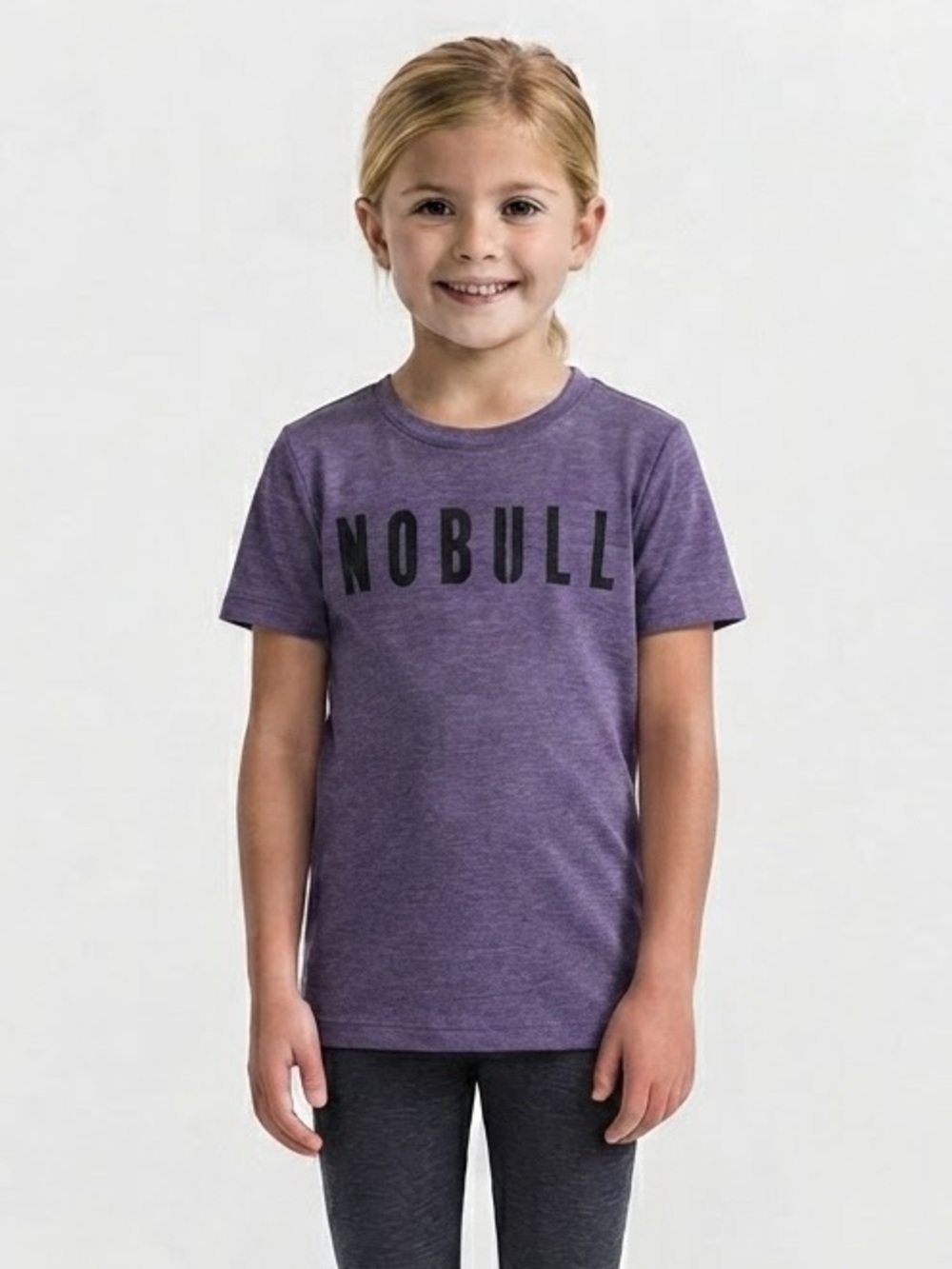 NWT NOBULL Unisex Kid’s Tee - Small - Purple